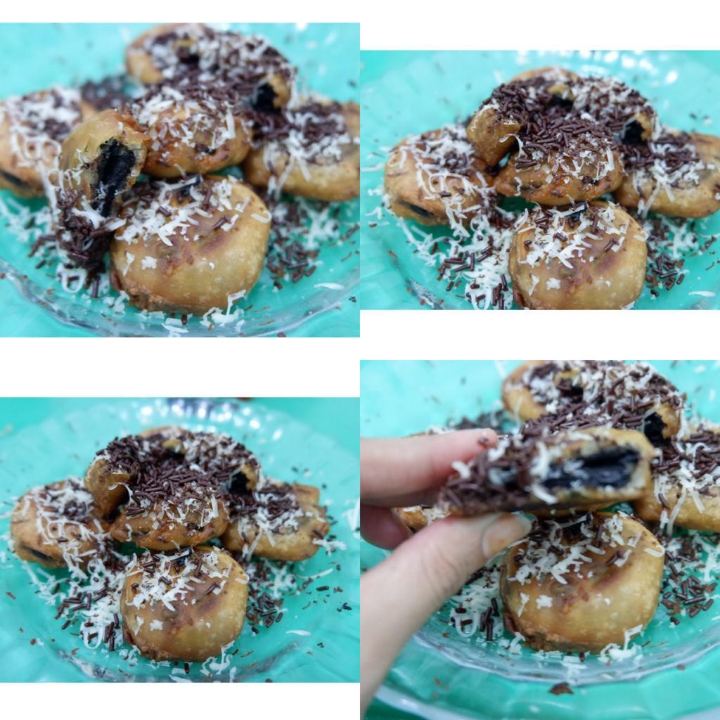 Oreo Goreng Coklat