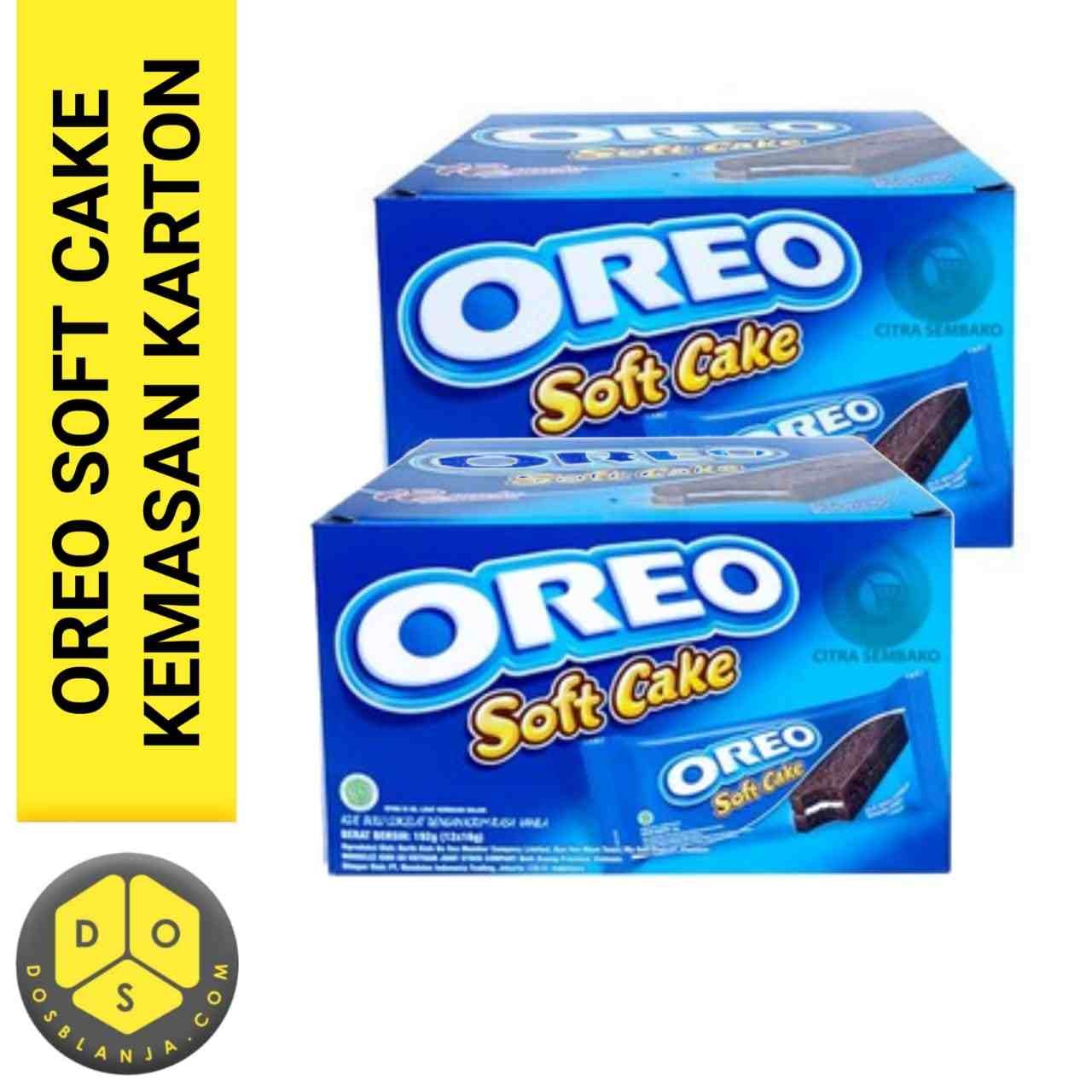 Oreo Soft Cake 12X12X16gr