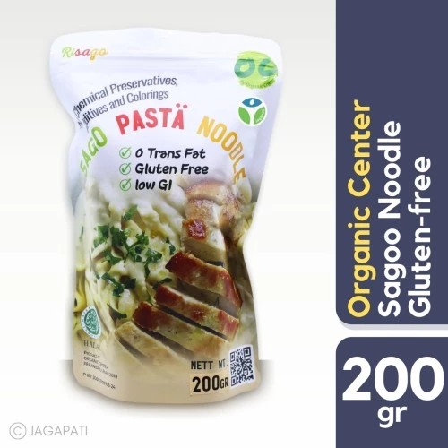 Organic Center - Sagoo Noodle 200gr - Gluten free - Mie Diet - Low GI