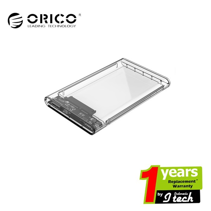Orico Transparant Case Sata USB Enclosure