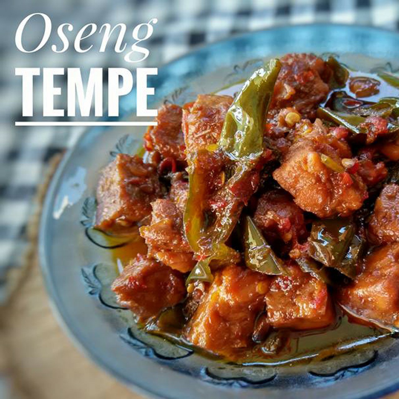 Oseng Tempe Piringan