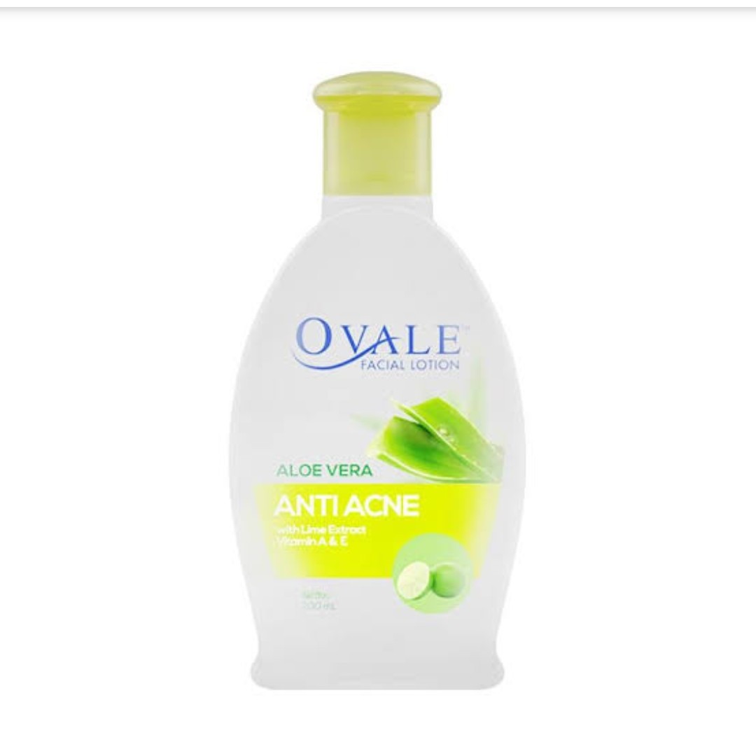 Ovale Facial Lotion Anti Acne Vit A-E Botol 100ml