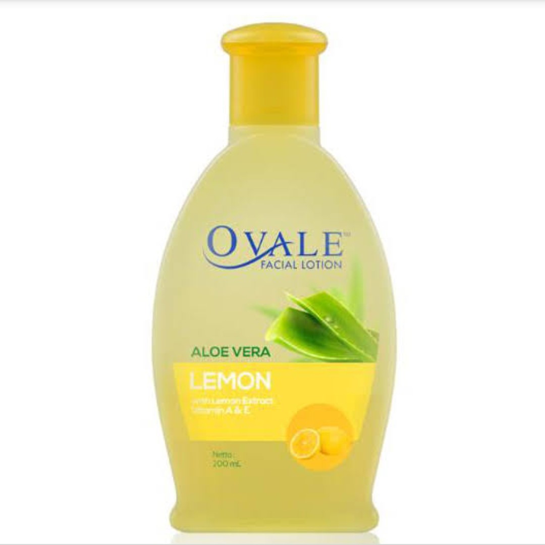 Ovale Facial Lotion Lemon Extract