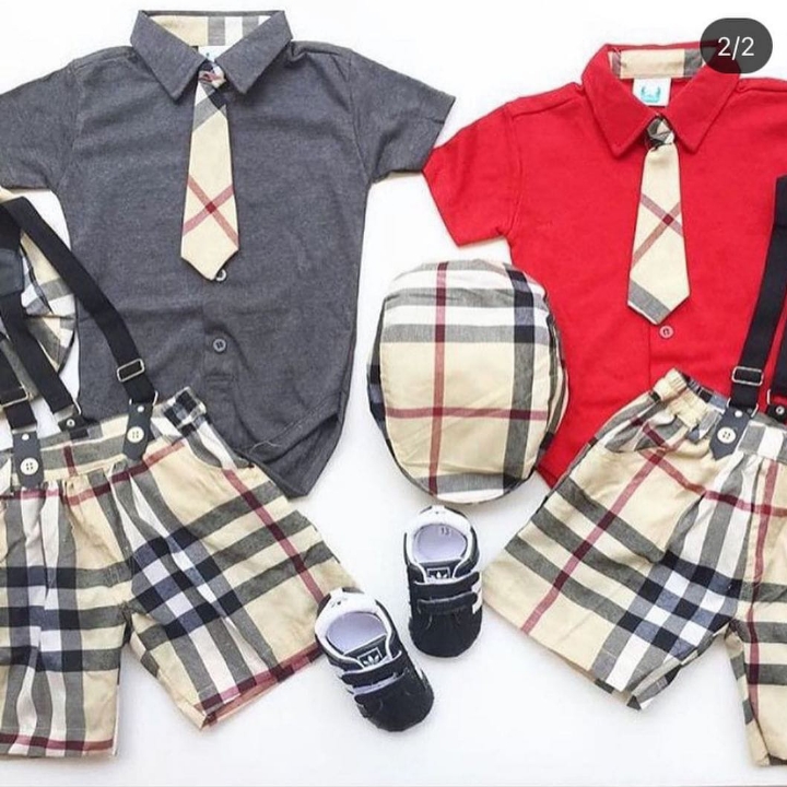 Overall Chinos Set Baby Size