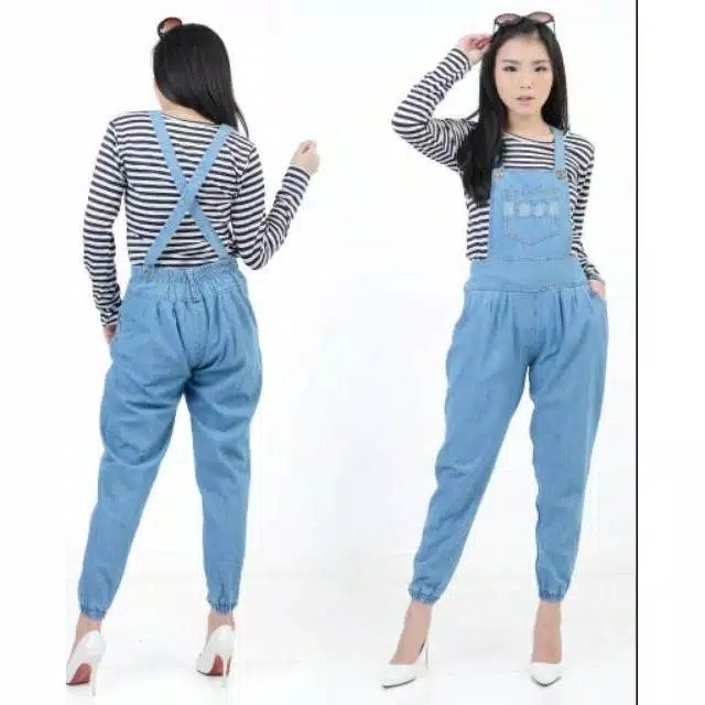 Overall Jeans Poket 