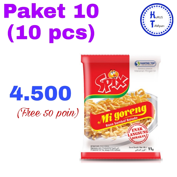 PAKET 10 SPIX MI GORENG