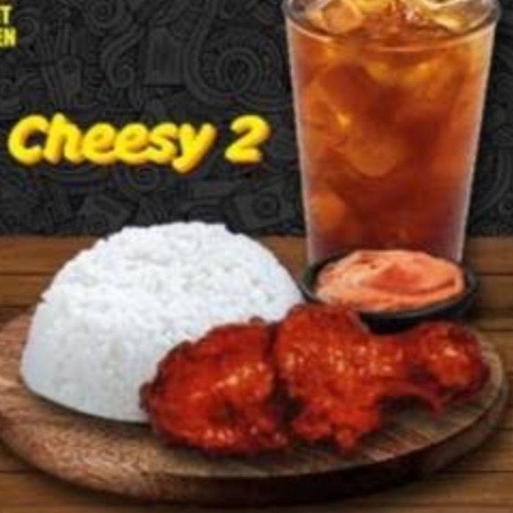 PAKET 2 CHEESY LEVEL