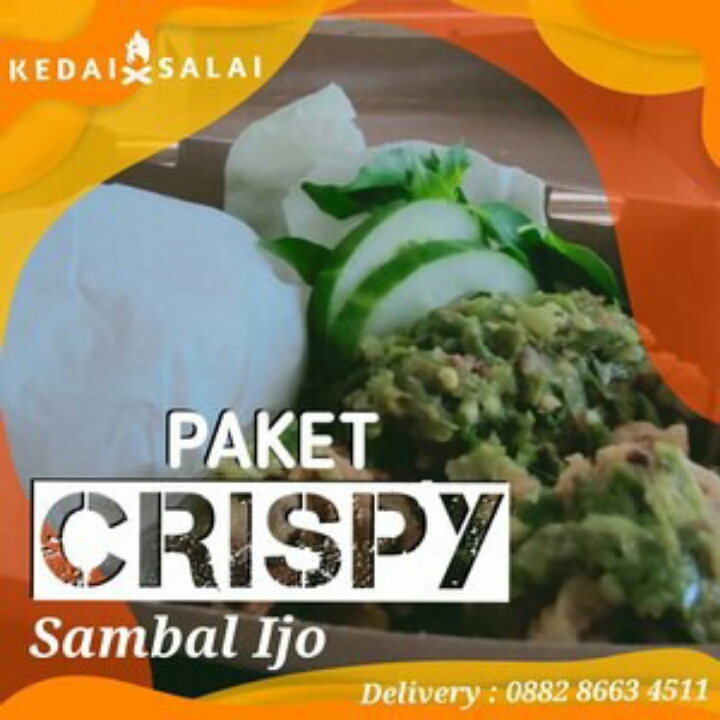 PAKET CRISPY SMOKED SAMBAL IJO