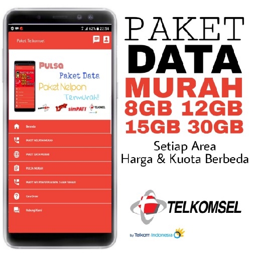 PAKET DATA MURAH 8GB 12GB 15GB 30GB