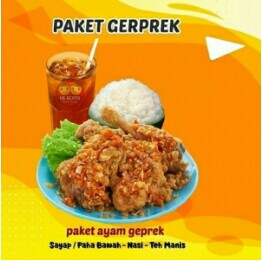 PAKET GEPREK B DADA