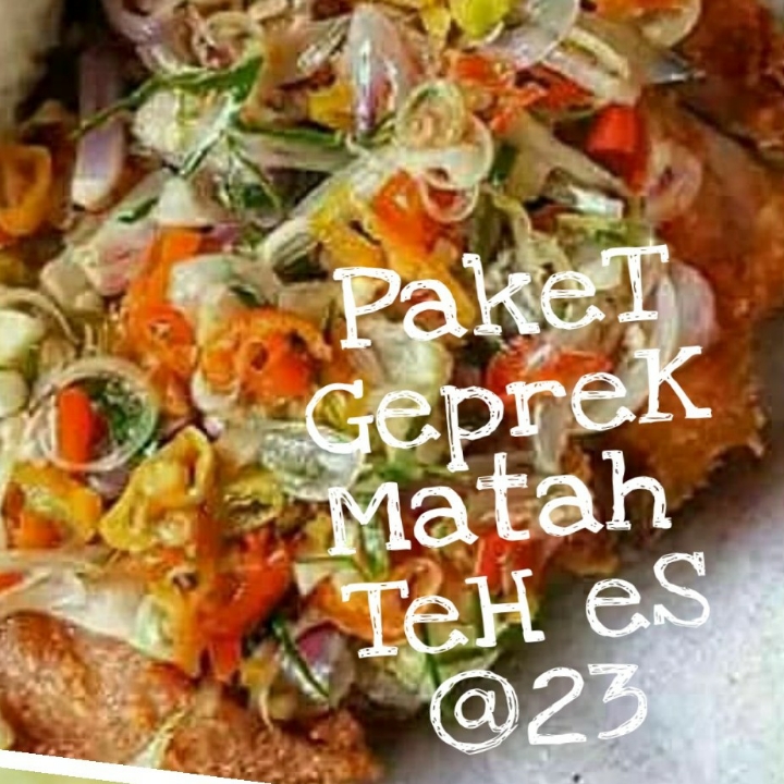 PAKET GEPREK MATAH TEH ES