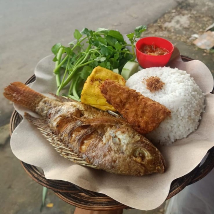 PAKET IKAN NILA GORENG