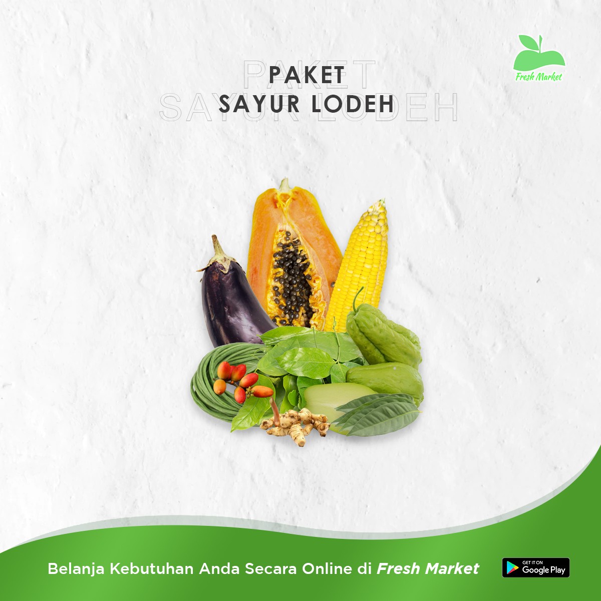 PAKET SAYUR LODEH 1 BUNGKUS