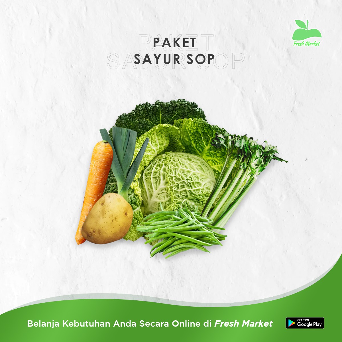 PAKET SAYUR SOP 1 BUNGKUS