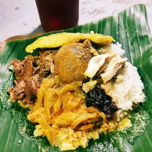 PAKETAN NASI GUDEG TELUR 1