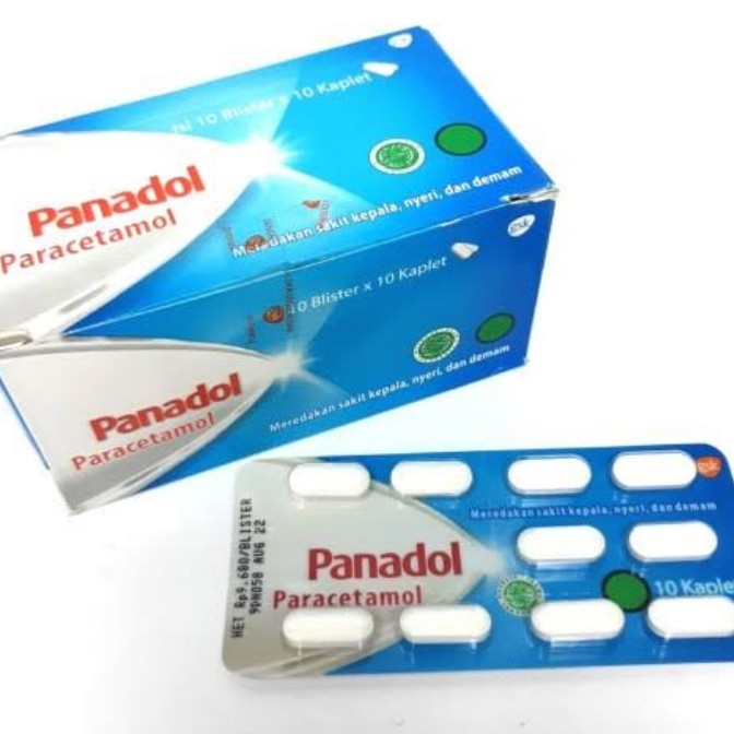 PANADOL EXTRA OBAT SAKIT KEPALA DEWASA STRIP 10  KAPLET