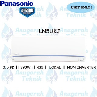 PANASONIC AC Split 12 PK LN5UKJ Si Biru Non Inverter