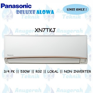 PANASONIC AC Split 34 PK XN7TKJ Non Inverter Deluxe Alowa