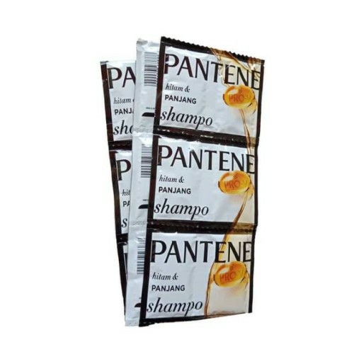 PANTENE SHAMPO SACHET HITAM DAN PANJANG