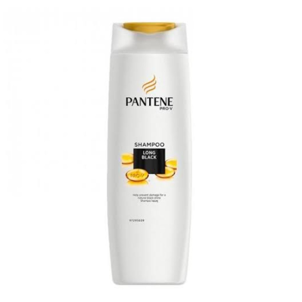 PANTENE SHAMPOO LONG BLACK BOTOL 130 ML