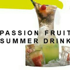 PASSION FRUIT SUMMER DRINK