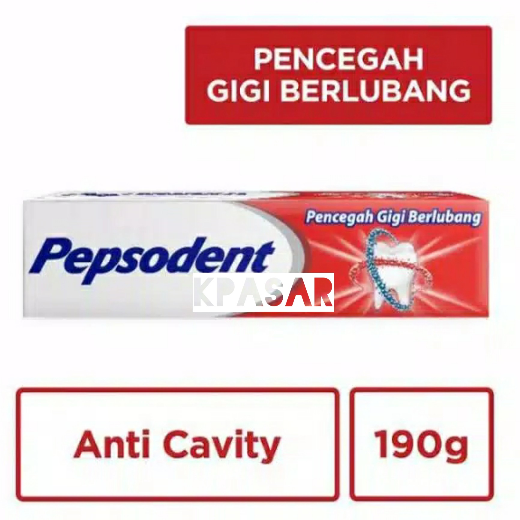 PASTA GIGI PEPSODENT KEMASAN 190ml