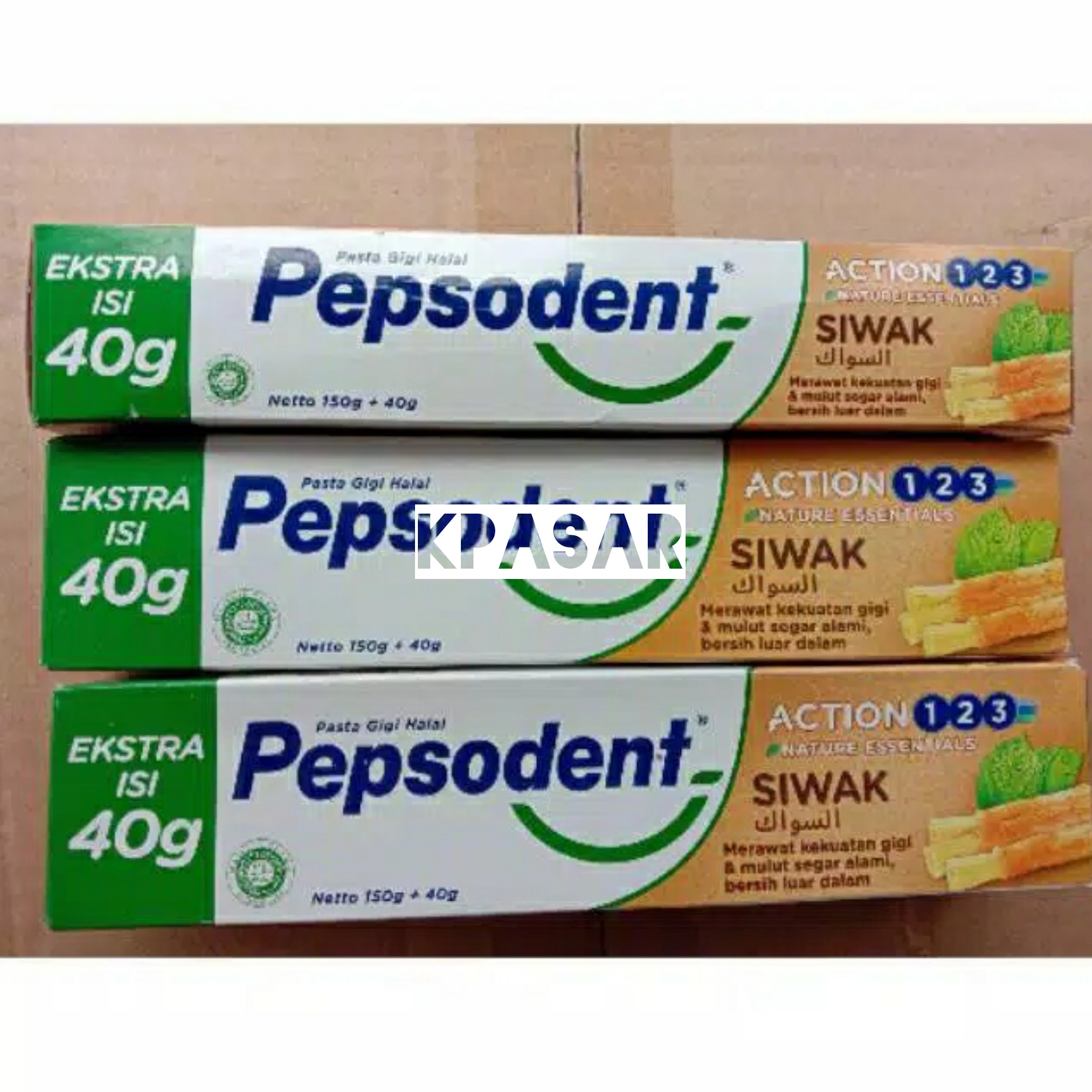 PASTA GIGI PEPSODENT SIWAK 123 150gr