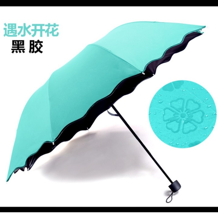 PAYUNG LIPAT AJAIB KELUAR MOTIF BILA KENA AIR 3D MAGIC UMBRELLA 2