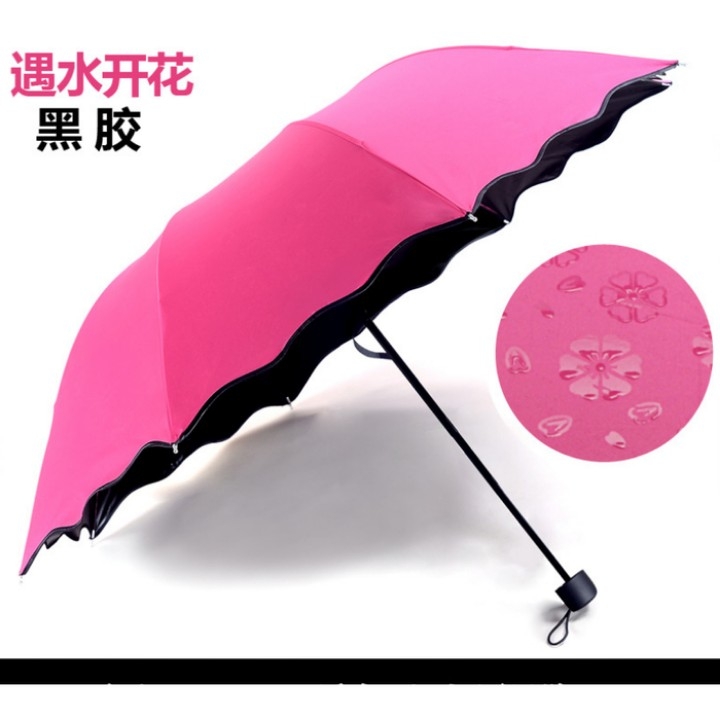 PAYUNG LIPAT AJAIB KELUAR MOTIF BILA KENA AIR 3D MAGIC UMBRELLA 3