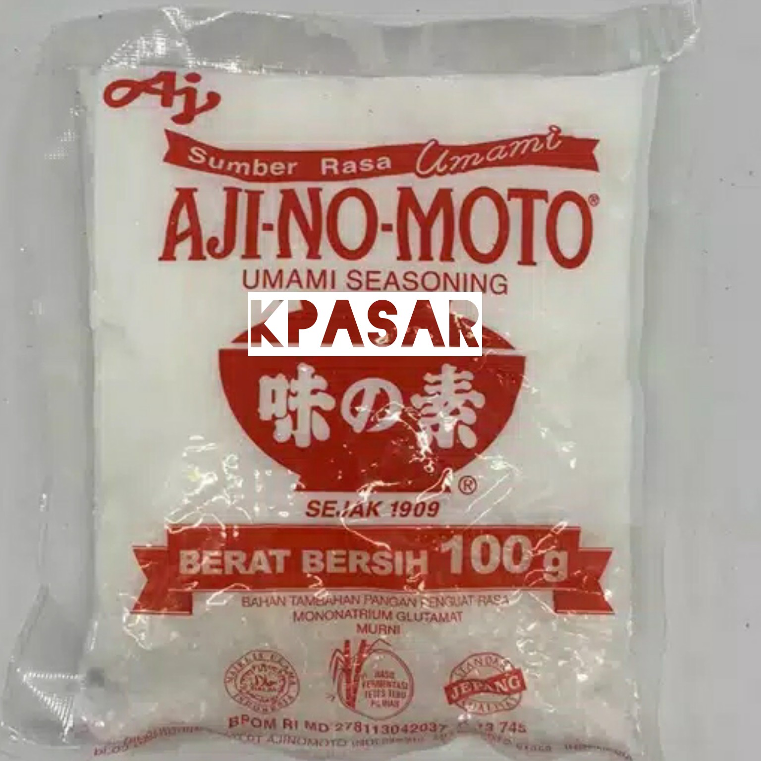 PENYEDAP RASA AJINOMOTO KEMASAN 100GR