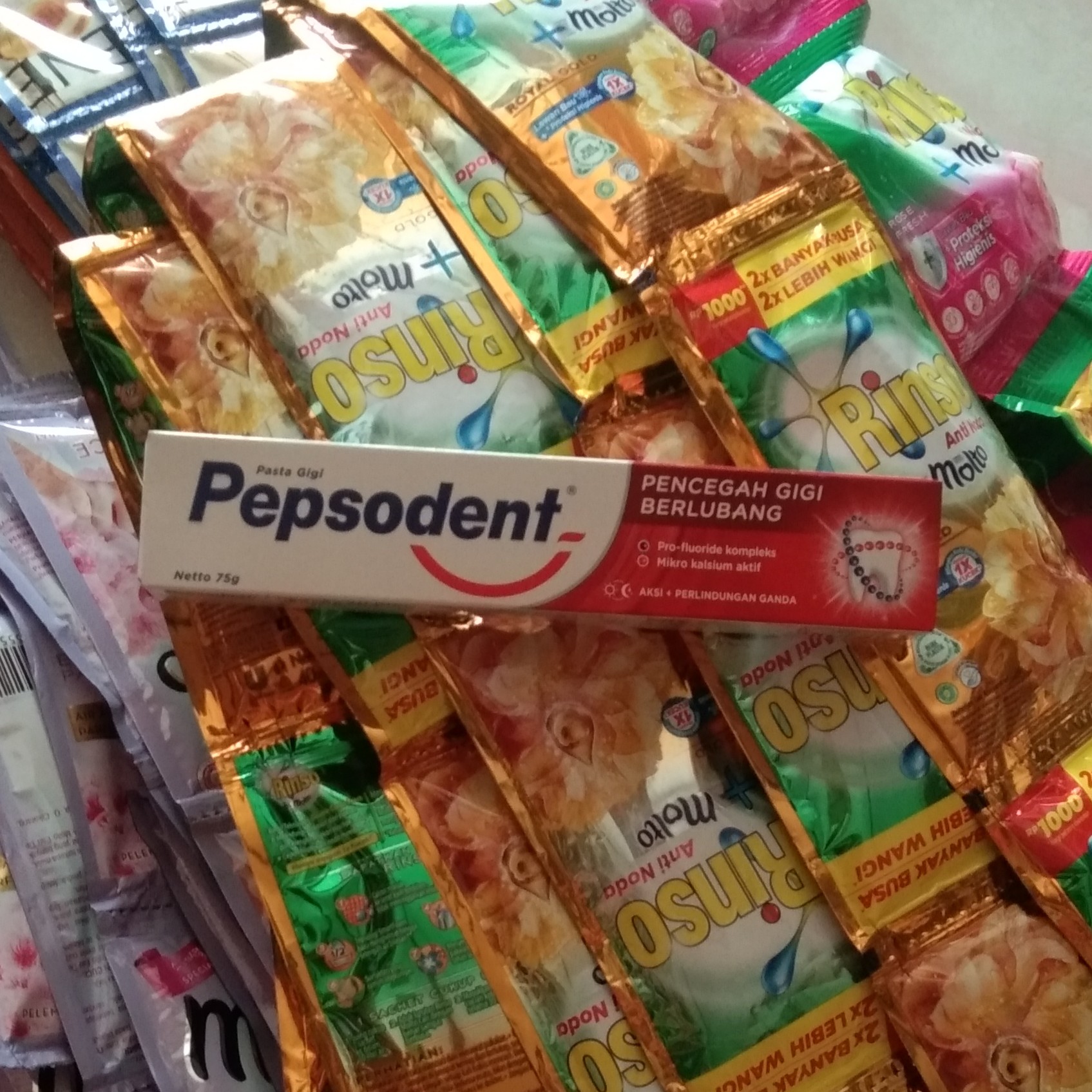 PEPSODENT WHITE 75GR