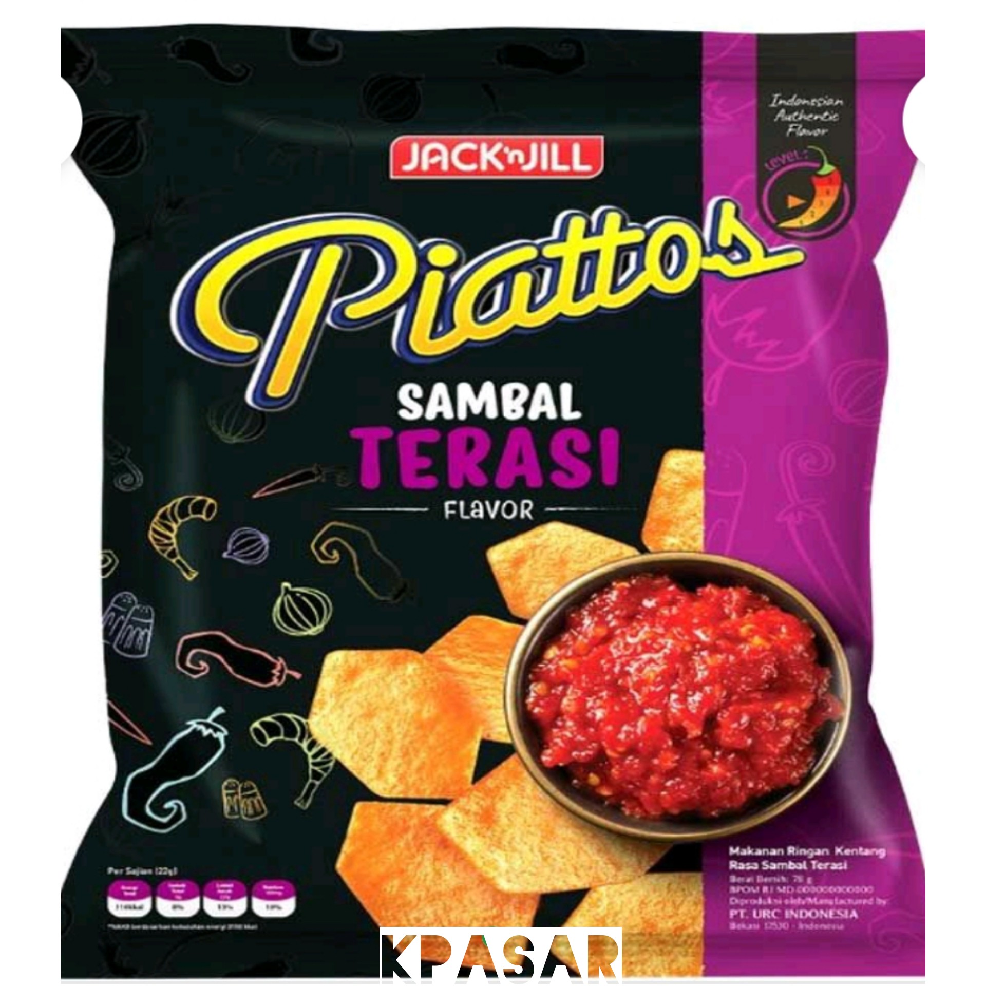 PIATTOS RASA SAMBAL TERASI