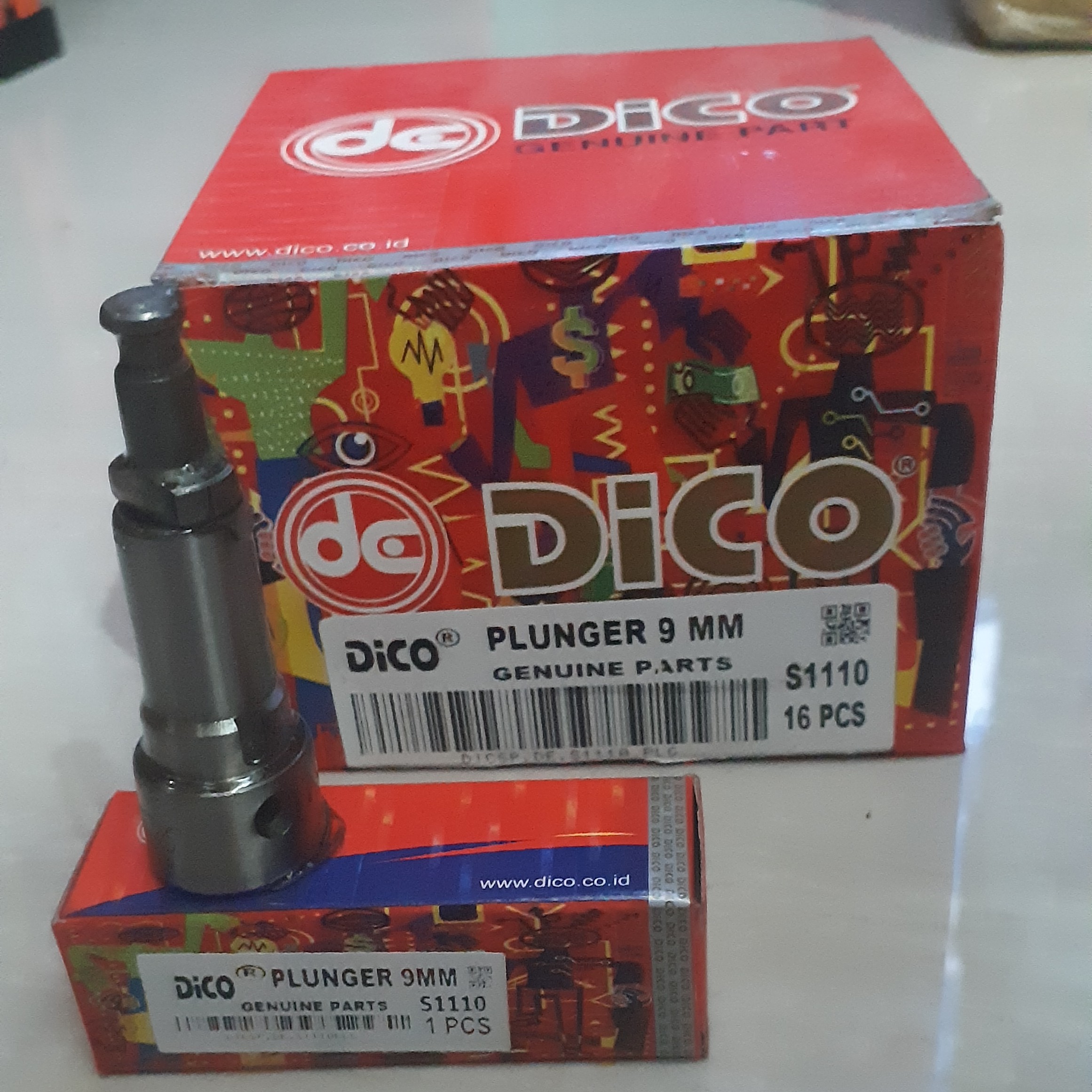 PLUNGER 9 MM DICO