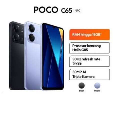 POCO C65 RAM 6 GB ROM 128 GB