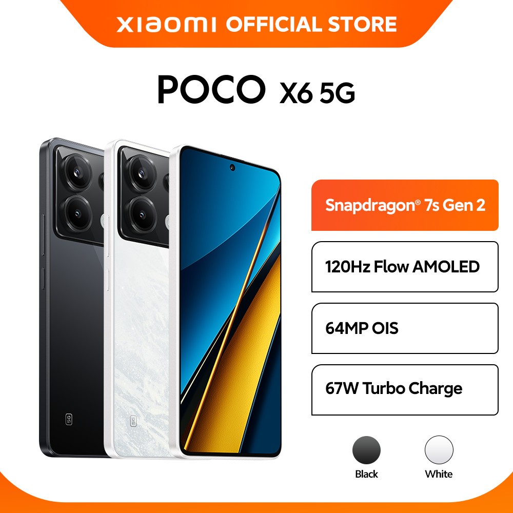 POCO X6 5G RAM 12 GB ROM 256 GB