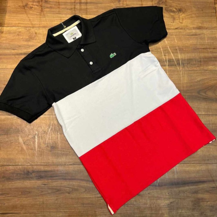 POLO SHIRT LACOSTE 3TONE