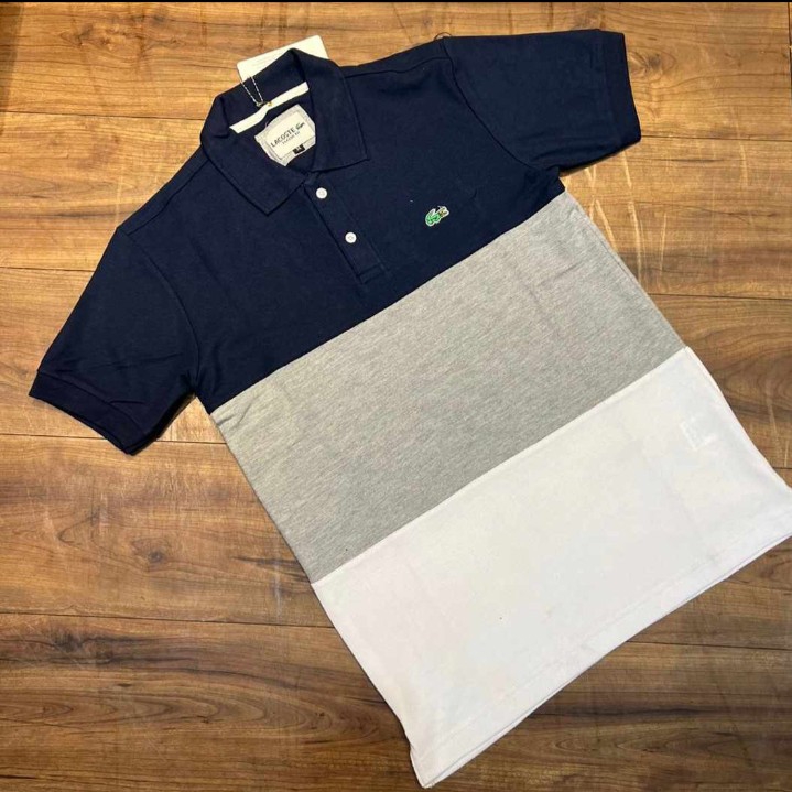 POLO SHIRT LACOSTE 3TONE