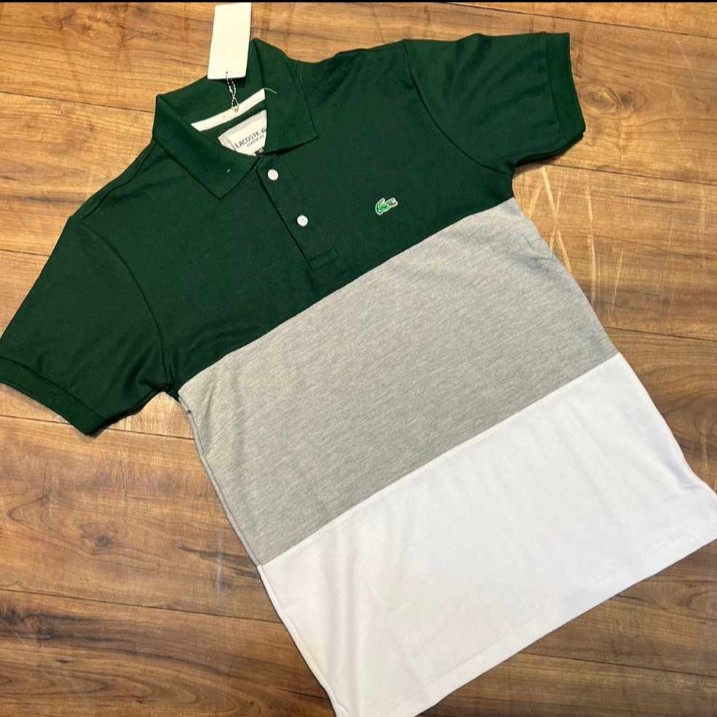 POLO SHIRT LACOSTE 3TONE