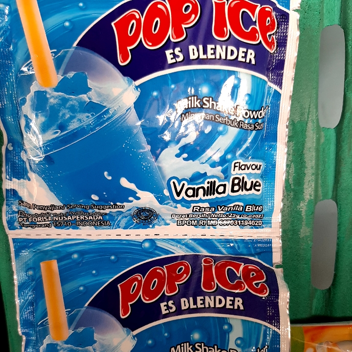 POP ICE VANILLA BLUE