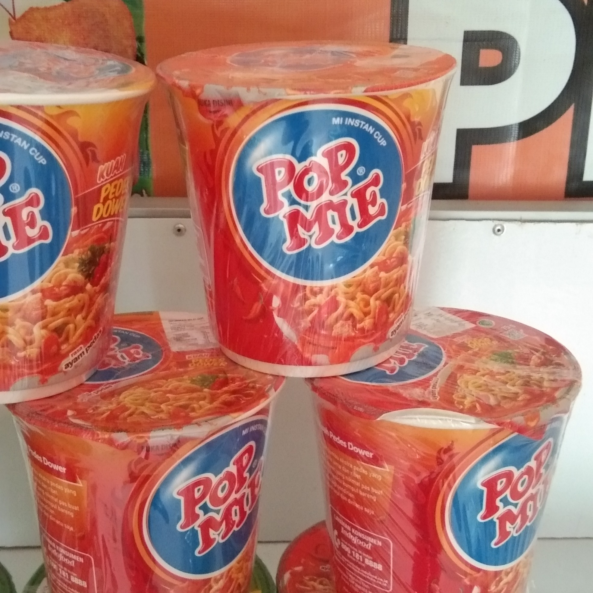 POP MIE KUAH PEDAS DOWER