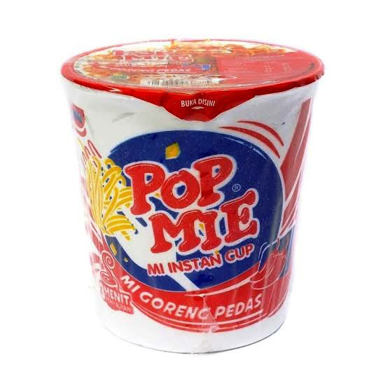 POPMIE MI GORENG PEDAS CUP 80 GR