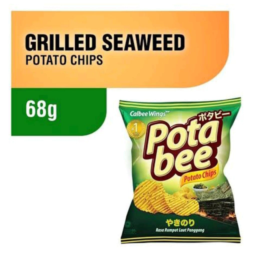 POTABEE REGULER GRILLED SEAWEED 66GR