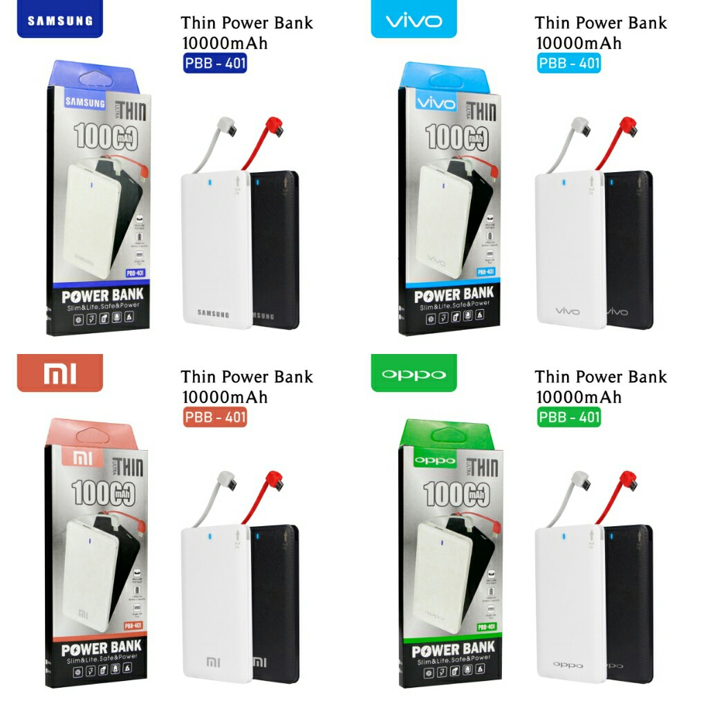 POWER BANK 10000 MAH PBB-401