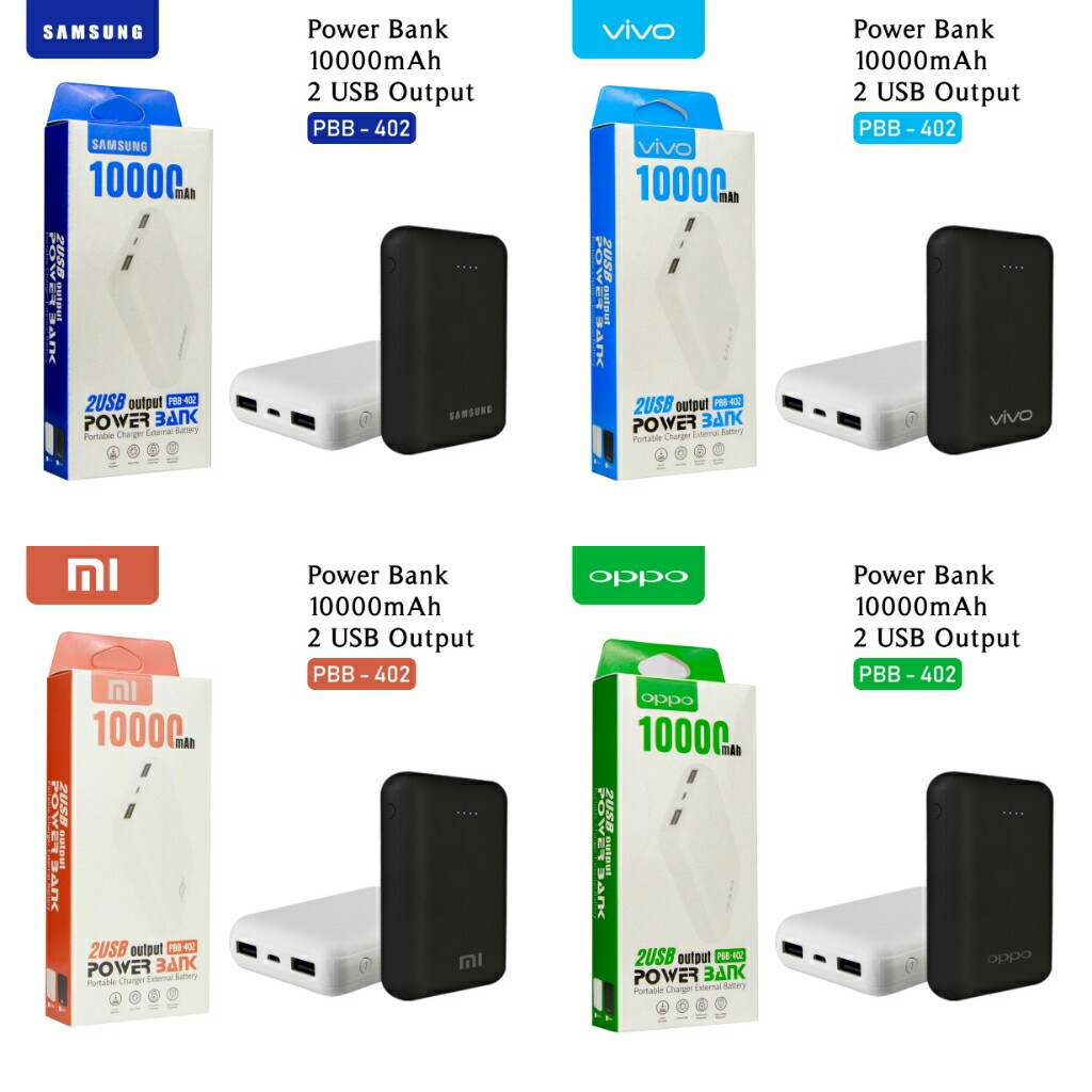 POWER BANK 10000 MAH PBB-402