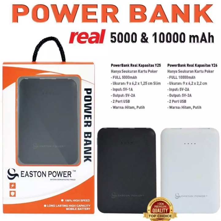 POWER BANK EASTON POWER Y26 10000MAH