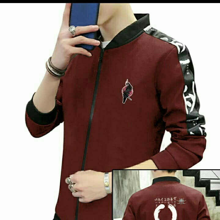 PP Jaket Samurai Guy Maroon