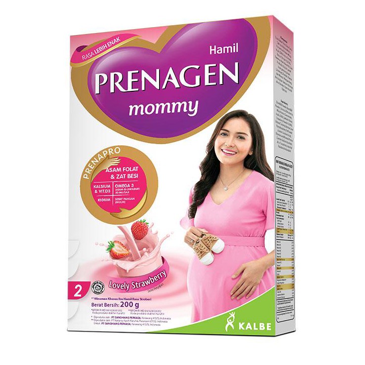 PRENAGEN IBU HAMIL STRAWBERRY KOTAK 200 GR