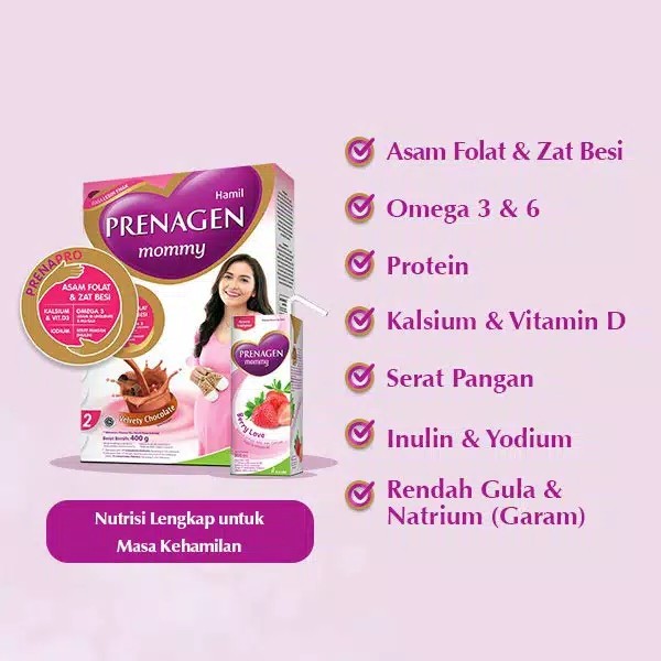 PRENAGEN MOMY COKLAT 400 GRAM 4