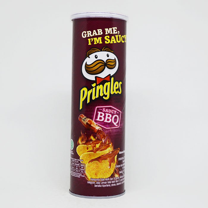 PRINGLES SNACK KENTANG SMOKY BBQ 110GR