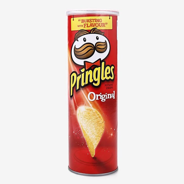 PRINGLES SNACK ORIGINAL POTATO CRIPS TUBE 110 GR